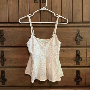 White babydoll top from urban